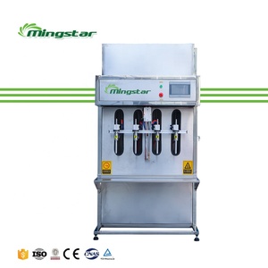 Mingstar bán tự động 2000bph quy mô nhỏ chai nước điền đóng nắp máy làm đầy chất lỏng và niêm phong máy chi phí thấp - Product Image 3