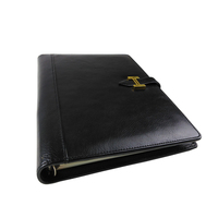 Boîte cadeau personnalisée OEM ODM, bloc-notes personnalisé, logo en relief, couverture en cuir PU A5, porte-documents avec carnet