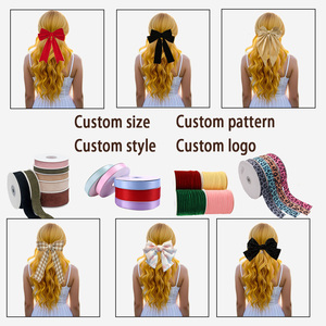 Modische Samt-Haarspange mit Langer Schleife in Unifarben für Frauen und Mädchen, Tägliches Tragen & Haardekoration mit Individuellen Farben - Product Image 2