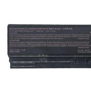 อะไหล่แบตเตอรี่แล็ปท็อป NH50BAT-4-47 47Wh สำหรับ CLEVO 911MT /me /st/mp T3 T3TI Z7-CT7GK/CT7VH/TA7NS/TA7NB/CT7NK แบตเตอรี่โน้ตบุ๊ค - Product Image 2