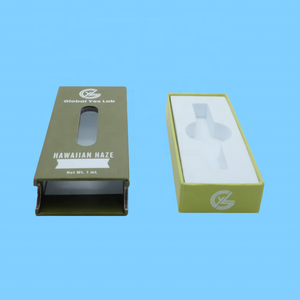 Custom Childproof <strong>Bottom</strong> Packing <strong>Box</strong> <strong>Lock</strong> Side Drawer <strong>Box</strong> CR Paper Cartridge <strong>Package</strong> Boxes With Clear Window - Product Image 2