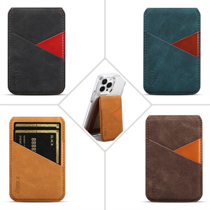 ที่ใส่บัตรเครดิตตามสั่งพร้อมแม่เหล็กสำหรับโทรศัพท์กระเป๋าสตางค์สำหรับใส่บัตรธุรกิจทำจาก PU - Product Image 2