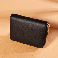 Dompet kecil grosir murah tempat kartu modis dompet saku uang Mini dompet Logo kustom untuk wanita