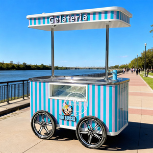 Camión de Comida Personalizado 2026 para Snacks, Remolque de Comida Pequeño, <span class=keywords><strong>Barbacoa</strong></span>, Carritos Móviles de Helados - Product Image 4