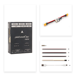 Controlador de Vuelo Holybro Pixhawk 6C Mini, Módulo de Alimentación M10 GPS PM02 <span class=keywords><strong>V3</strong></span>, Molde Privado de Plástico, Kit OEM para Avión RC Multirrotor FPV DIY - Product Image 3