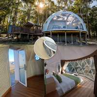 Dôme de Glamping de Luxe 2026 – Tente Igloo Géodésique Quatre Saisons pour l'Hôtellerie en Plein Air