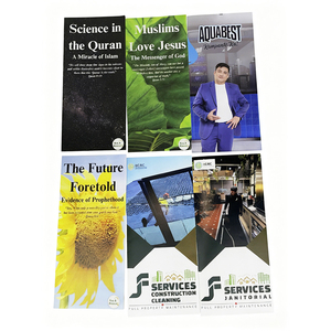 Services d'impression professionnels : Brochures pliées en trois et menus de produits personnalisés pour collections de montres - Product Image 2