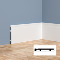 Moulures en polystyrène lisses et anti-humidité de l'usine Bingjie pour appartement, faciles à nettoyer, style contemporain