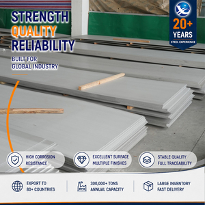 347H Bead Blasted 6.0mm x 1500mm 5x10' Cold Rolled ASTM A240 Stainless Steel Sheet for Bridge Construction - Product Image 1