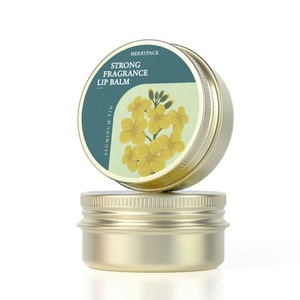 Petit pot en aluminium doré mat pour cosmétiques, crème pour les yeux, rouge à lèvres, baume à lèvres - Product Image 3