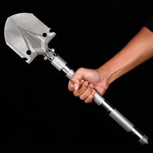 Pala Plegable Multifuncional Personalizada 12.5x57 con Empuñadura en D, para Campismo, Supervivencia, Pesca, Uso Industrial - Product Image 1