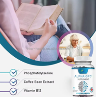 Complément alimentaire pour le cerveau Ausreson Now Alpha-gpc Pré-entraînement Gummy Prix 600mg Vente en gros Meilleurs gummies Alpha Gpc