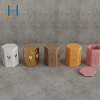 Bougie en cire de soja artisanale CH avec logo personnalisé, forme unique, aromathérapie, guérison par les cristaux et décoration intérieure