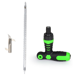 Brosse de nettoyage de voiture de type T, outil multifonction à cliquet pour enlever les éclats de pierres des pneus de voiture - Product Image 3