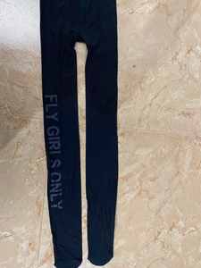 Marque noire Logo lettre impression diamant strass brillant <span class=keywords><strong>tatouage</strong></span> impression lettre mince soie collants conçus collants - Product Image 5