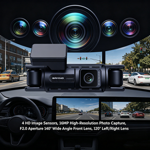 Cámara de Coche Panorámica 360° VS225, Grabadora de Video con Pantalla IPS HD de 3.39 Pulgadas, Grabación Multilente de 4 Canales, Fácil Operación - Product Image 3