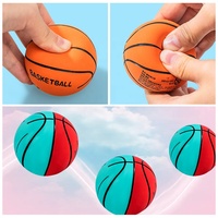 Mini balles élastiques creuses de 6CM en caoutchouc, mini balle en mousse, super jouet de basket-ball pour enfants