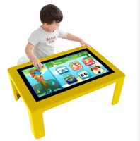 Table interactive tactile intelligente pour enfants et éducation, Android Windows, matériau métallique, utilisation professionnelle et domestique, assemblage requis