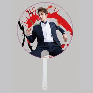 Abanico de Mano Transparente de Plástico Personalizado, Abanico 3D de Plástico para Ídolos, Abanico Transparente de PVC con un Lindo Regalo - Product Image 5