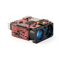 Pengukur Jarak Laser Berdenyut 905 nm dengan Output Port Serial TTL, Operasi Tipe Reflektor, Jarak Kontrol 1500m, Daya <1mW