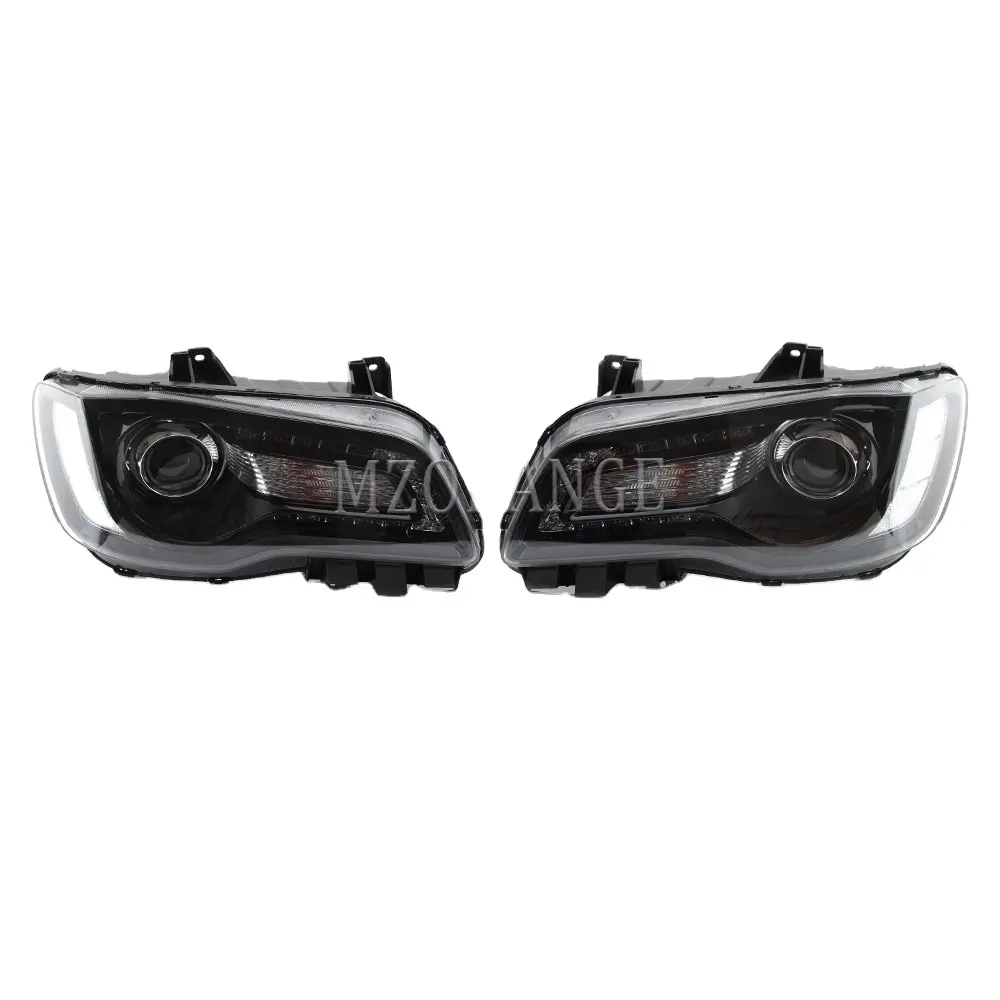 High Quality Car Accessories White Xenon Headlights Car Headlight For Chrysler 300C US Version