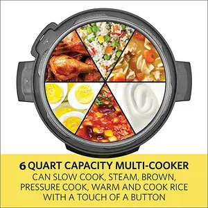 Quality Household Electric Pressure Cooker Stainless Steel Multi 6L Capacity Multifunctional Pressure Pot Cookers