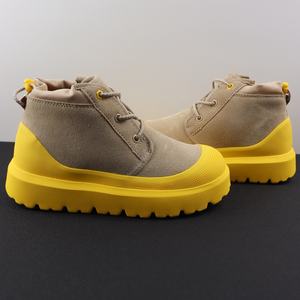 Botas de nieve de lana para hombre y mujer, a la moda para invierno, con aislamiento, impermeables, de alta calidad, lujosas, informales, suaves y transpirables - Product Image 3