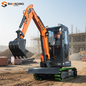 Venta a bajo precio: Mini excavadora agrícola SHANDING de 2.5t, excavadora compacta con certificación CE, EPA y EURO 5, mini excavadora económica, mini pelle. - Product Image 2