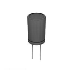 Condensateur à traversée de trou 330 µF, Distributeur agréé, CAP ALUM 330UF 20% 16V RADIAL TH SN331M016ST - Product Image 1