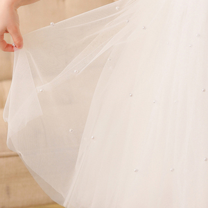 Robe de princesse moelleuse pour filles, design professionnel personnalisé, vente en gros d'usine, nouvelle collection été 2026, robe de mariée pour enfants - Product Image 6