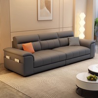 Canapé Modulaire Luxueux 2025 Crème Française pour Petit Salon Moderne Simple Droit Double ou Triple Siège