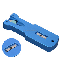 Découpeur longitudinal de gaine de câble à fibre optique avec 1 lame de rechange pour gaines de 8,5 mm, 10,4 mm et 14 mm