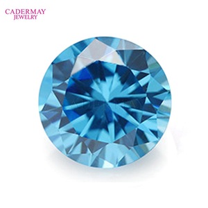 December Star Moissanite Round Pink Champagne 0.5ct-2ct For Jewelry Making - Product Image 2