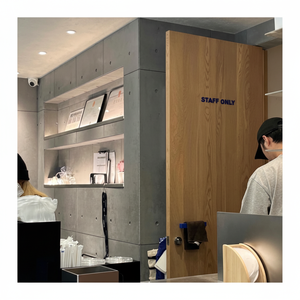 100% ลมอุตสาหกรรมสำเร็จรูป100% คอนกรีตซีเมนต์บอร์ดแบบมีรูพรุนสำหรับตกแต่งผนังประตูร้านน้ำชานม - Product Image 1