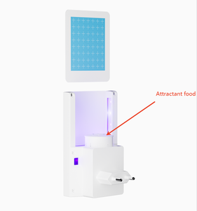 Piège à moustiques ultra efficace avec technologie d'ondes lumineuses stables, sans scintillement, respectueux des yeux et économie d'énergie. - Product Image 6