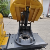 Hochwertiger 1,5-Tonnen Mini-Raupendumper mit Kipperfunktion, CE EURO5, Kubota-Motor und Gummiketten für die Landwirtschaft