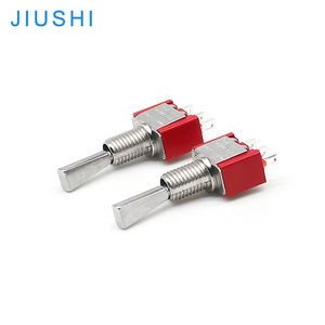 MTS-112B1 6 mét đơn cực chuyển đổi chuyển đổi 3-pins 2-Way ON/on 2-positionsreset ngắn phẳng xử lý chuyển đổi chuyển đổi 2A/250VAC 5A/125VAC - Product Image 1