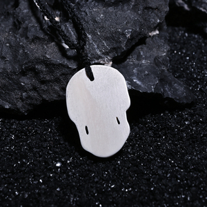 Collar con Colgante de Calavera de Hueso de Yak Estilo Punk Hecho a Mano GX133, Regalo de Halloween con Cadena y Gancho para Hombres y Mujeres, Accesorio de Moda - Product Image 3