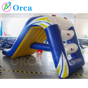 Inflatable Ascend nước biển trượt leo thác nước trượt công viên nước Thiết bị nổi khóa học trở ngại trượt nước - Product Image 5