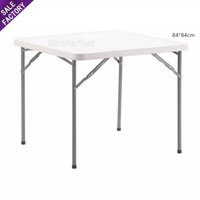 Table pliante ronde en plastique blanc Sino Perfect, idéale pour les mariages, banquets, événements et activités en extérieur – Vente en gros à prix abordable
