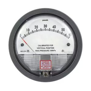 Manômetro Digital de Alta Precisão, Manômetro de Pressão Diferencial, Ajustável, Caixa de Alumínio, Tamanho 120mm, Usado em Laboratório - Product Image 1