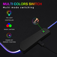 Tapis de Bureau Tapis de Clavier Tapis de Souris RGB Étendu Vierge en Caoutchouc Gaming XXL pour Bureau OEM en Stock avec Sac PE + Boîte d'Emballage Standard