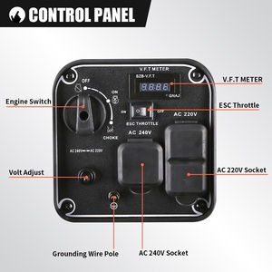 Generador de Gasolina Portátil TKH2750is, Silencioso, 4 Tiempos, 7/10 Horas de Duración de Batería, 230/120/240V, 1.8/2KW, para Uso Doméstico y Exterior - Product Image 5