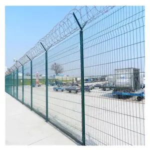 Iron And Steel 358 Mesh Fence Corrosion Resistant Anti Climb High Security Wire Wall Fence