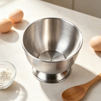Bol à dessert et à crème glacée commercial en acier inoxydable 304, écologique, moderne, multi-spécifications, tasse créative pour snacks, buffet froid