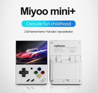 Console de jeu vidéo portable Miyoo Mini Plus avec écran IPS de 3,5 pouces, batterie longue durée de 3000 mAh