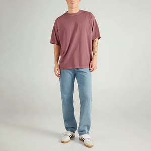 Jeans de Mezclilla Azul Claro para Hombre, Corte Regular, 100% Algodón, Cintura Media, con 5 Bolsillos, Presillas para Cinturón y Parche con Logotipo - Product Image 2