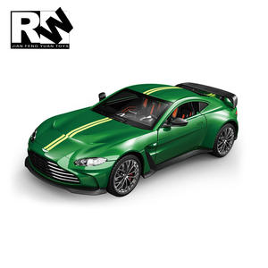 Jouet de voiture de course F1 en métal à l'échelle 1/32 <span class=keywords><strong>Aston</strong></span> <span class=keywords><strong>Martin</strong></span>, modèle autorisé RW JFY, roues libres, pour garçons et filles - Product Image 3