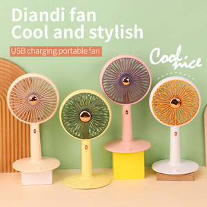 DD8158a 2025 New Kích Thước Lớn Cầm Tay <span class=keywords><strong>Fan</strong></span> USB Có Thể Sạc Lại Không Chổi Than Mini <span class=keywords><strong>Fan</strong></span> Với Cơ Sở Cho Ngoài Trời Trong Nhà Ba Tốc độ Gió - Product Image 2