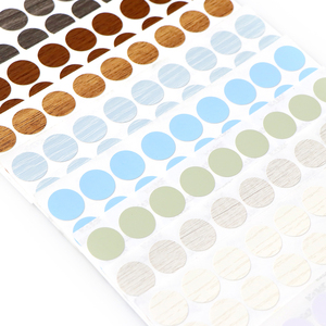 Tùy chỉnh độ dày PVC vít lỗ Bìa Stickers với mồi tự dính chống nước & thân thiện với môi - Product Image 5